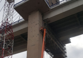 Reparación y protección de puentes